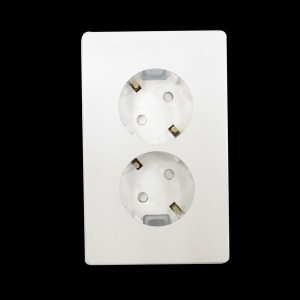 프라임  알파 콘센트 2구 / 스위치 인터넷8핀 방우