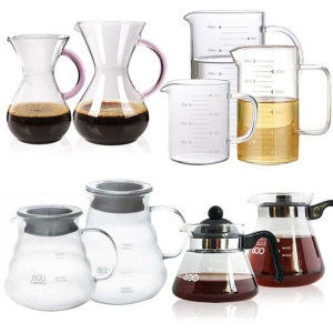 카페클럽  글라스 계량서버 350ml