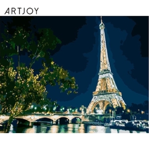 아트조이 DIY 명화그리기 에펠탑 야경 40x50cm