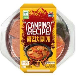 사조대림 캠핑 레시피 햄김치찌개 350g[1개]
