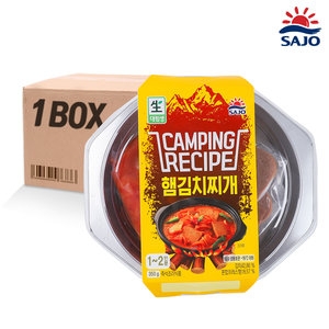 사조대림  캠핑 레시피 햄김치찌개 350g [8개]