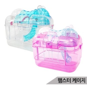 아마존  New햄스터집 햄스터장 케이지 급수기 급식기 햄스터볼