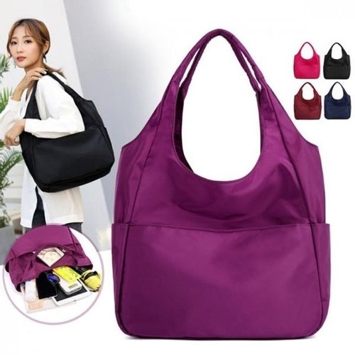 잭파 생활방수 넓은수납 가벼운 숄더백 천가방