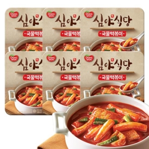 동원F&B 심야식당 국물떡볶이 250g[6개]
