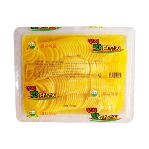 한들찬  양지 맛단무지 2.6kg 반달 김밥