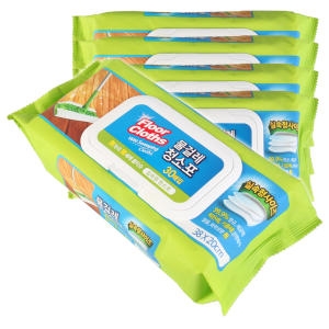 샤인  실속형 물걸레 청소포 대형 30매