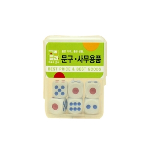 트리  고랑몰라 육면체 주사위 6P