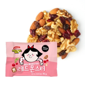선명농수산  썬넛트 하루견과 스쿨넛 레드몬스터 18g