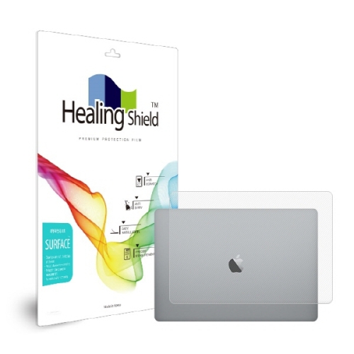 폰트리 힐링쉴드 맥북프로13 2019 터치바 무광 외부보호필름 상판2매