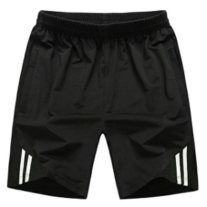 위즈아이 빅사이즈 M~4XL 프리미엄 삼선 밴드 반바지 WI001PN