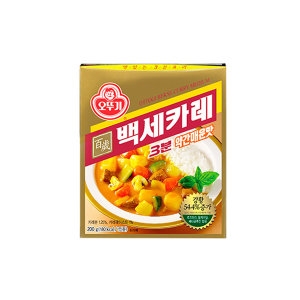 오뚜기  3분 백세카레 약간매운맛 200g
