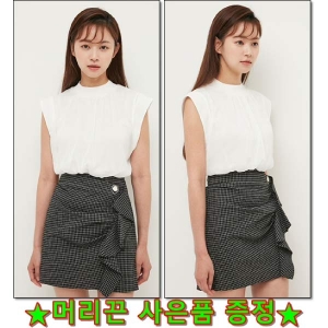  에고이스트 체크 훌포인트 미니 스커트_EK2WS670