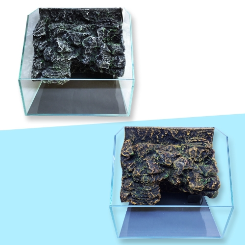 아마존  수반 테라리움 수초어항 인공폭포 수생식물 구피어항