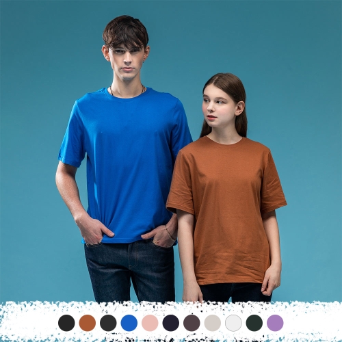 시그니처 라운드 티셔츠 W CJ34FDA5  라운드 반팔