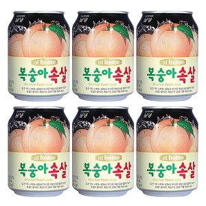  남양유업 앳홈 복숭아 속살 238ml[72개]