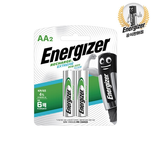 에너자이저  익스트림 충전용 건전지 AA