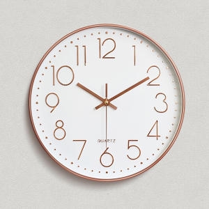 무소음 심플 벽시계 거실 인테리어 벽걸이 시계 모던