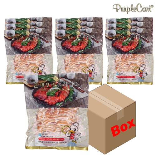 삼아아시아  명일품 훈제오리 슬라이스 800g