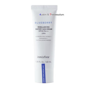  이니스프리 블루베리 리밸런싱 워터리 선크림 40ml [1개]