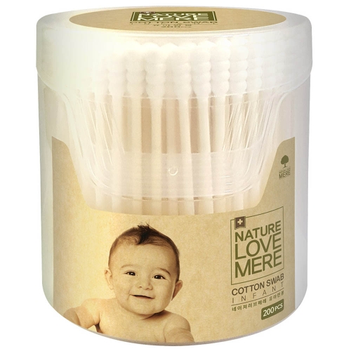 네이쳐러브메레 아기 면봉 원통형 200P