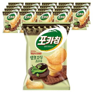 오리온 포카칩 땡초 간장소스맛 66g[20개]