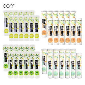 Nutrilo 비타하임 발포 칼슘 마그네슘 비타민D 15정