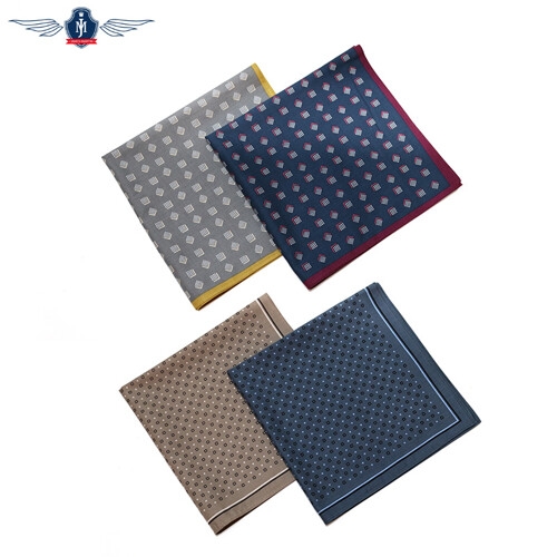 제임스마틴 사각 도트 패턴 코튼 손수건  JMHA19S-HACH05