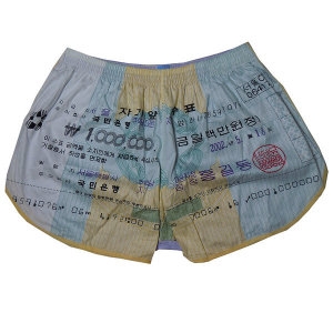 만화팬티 돈팬티백만원 순면남성사각트렁크팬티 MHPT05
