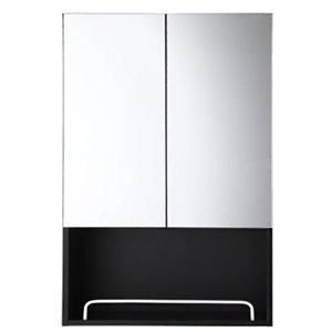 미노아  블랙밀러 욕실수납장 500/600x800