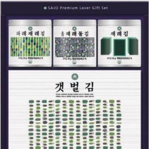 사조 재래김 특선 선물세트 3호 [4개]