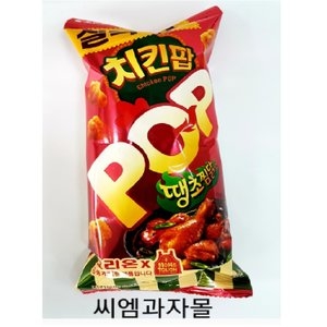 오리온 치킨팝 땡초찜닭맛 81g[1개]