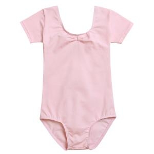 베베샤 도로시 반팔 레오타드 유아 여아 주니어 블랙 핑크 바이올렛 3종 발레복