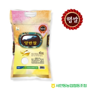 서안동농협 2019 안동양반쌀 4kg[1개]