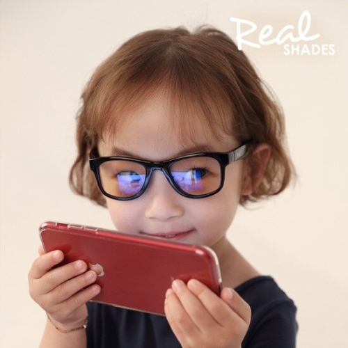 리얼키즈스크린쉐이드 어린이용 블루라이트차단안경 시력보호안경 리얼쉐이드