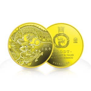 한국조폐공사 2012 임진년 금메달 20g