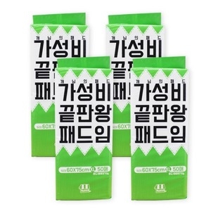 영신에프앤씨  개님의상점 개님의 패드 XL 70g 50매 [4개]