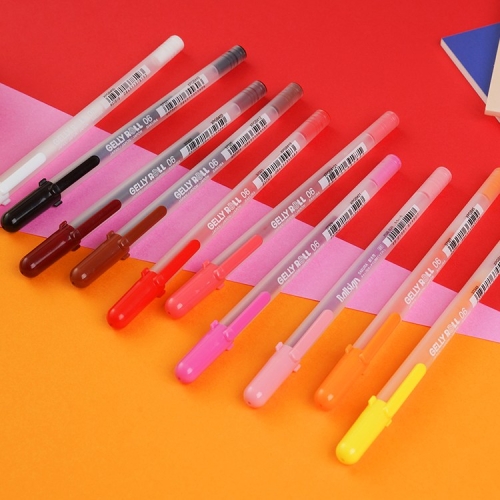 사쿠라  겔리롤 0.6mm, 흑색