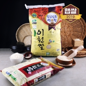 이천라이스센터  2019 임금님표 이천쌀 참결미 4kg [1개]