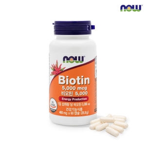 나우푸드 비오틴 5000 480mg 60캡슐