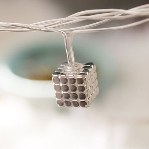 플라워트리  고이도 겸용LED 30P철재다이스실버 연결용전구 TRDELB