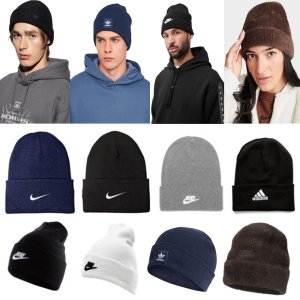 나이키 아디다스 비니모자 겨울모자 니트모자 남여용