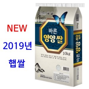 평택바른미곡주식회사 2019 바른 영양쌀 10kg[1개]