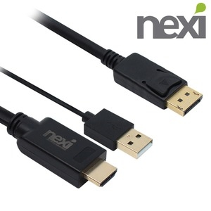 리버네트워크 NEXI HDMI to Displayport 케이블(NX-HDDP)[5m]