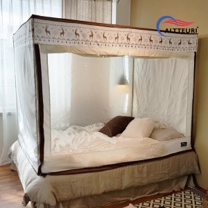 아이디인더스트리  알뜨리 2in1 사각 난방텐트 노르딕