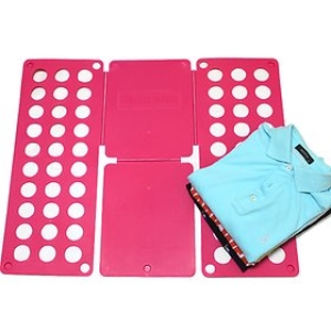 케토  간편옷접기 의류 폴더 옷접기 옷정리 옷걸이 수납함 아이디어용품 빨래 보관 정리함 옷개기  아기용 어른용 옷 구분없이 깔끔하..