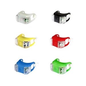 유니엘  NK 자전거 LED 후미등 LED 실리콘 후레쉬 화이트