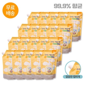  아이깨끗해 순 항균 폼 핸드 솝 리필 400ml[20개]