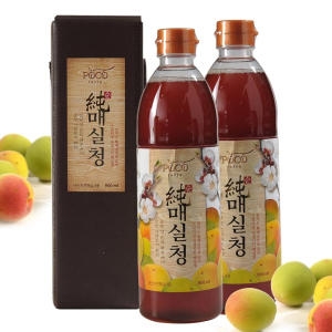 황매실로 숙성시킨 순매실청 900ml 2개