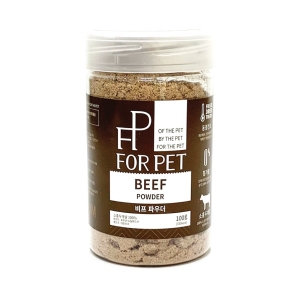 포펫 비프 파우더 100g