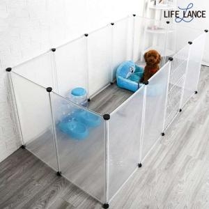 라이프란스 애견 울타리 투명 소형 35x35cm